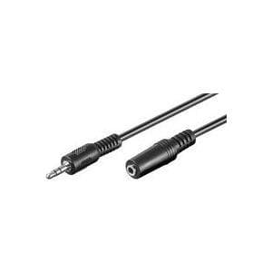 Microconnect 3,5 mm/3,5 mm 1,5 m MF 1,5 m 3,5 mm 3,5 mm sort (9209-1,5M-BK)