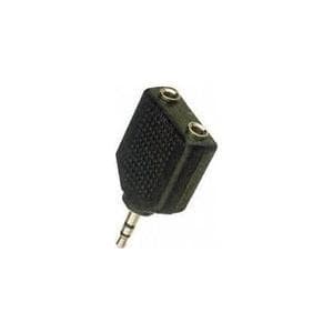MicroConnect - Audio Splitter - Stereo Mini Jack Han til Stereo Mini Jack Hun