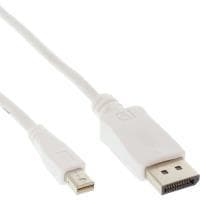 InLine - DisplayPort-kaapeli - DisplayPort (S) - Mini DisplayPort (S) - 2,0 m - valkoinen (17132)