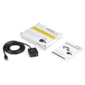 Miniatyrbillede 5 af 5: StarTech.com FTDI USB 2.0 til seriel adapter - USB til RS232 / DB9 Interface Converter (COM) - Han/Han 1,8 m