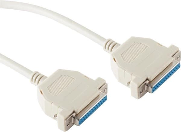 S-Impulse Seriel RS232-kabel 25-pin SUB-D (v) - 25-pin SUB-D (v) - 1,8 meter