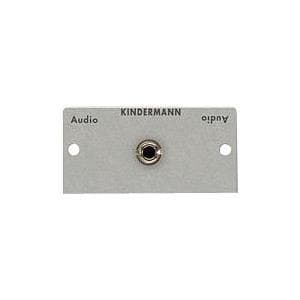 Kindermann - Modulär frontplatta Snap-In - Mini-Phone Stereo 3,5 mm (7444-511)