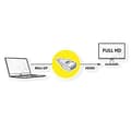 Miniatyrbild 4 av 4: Värde Mini DisplayPort-HDMI Adapter, Mini DP ST - HDMI BU