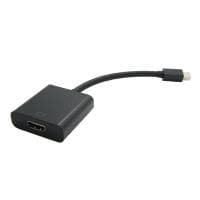 VÆRDI - Video-/lydadapter - DisplayPort / HDMI - Mini DisplayPort (M) - HDMI 19-benet (F) - (DisplayPort 1.2) - Sort (12.99.3142)