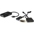 Miniatyrbild 5 av 7: Startech Mini Displayport till VGA DVI eller HDMI adapterkabel svart
