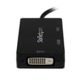 Miniatyrbild 2 av 7: Startech Mini Displayport till VGA DVI eller HDMI adapterkabel svart