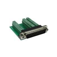EXSYS EX-49025 Kabeladapter 25p D-SUB 27p Grøn - Sølv (EX-49025)