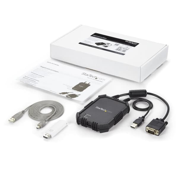StarTech.com USB2.0 KVM-konsol - Crash Cart Adapter för mobil bärbar dator med dataöverföring och videoinspelning - KVM-switch - USB - 1 x KVM-port(ar