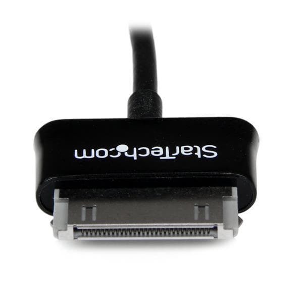 StarTech.com USB OTG-adapterkabel til Samsung Galaxy Tab - USB-kabel - USB (F) til Samsung 30-bens dockstik (M) - 6,24" - Afskærmet - Sort - til Samsu