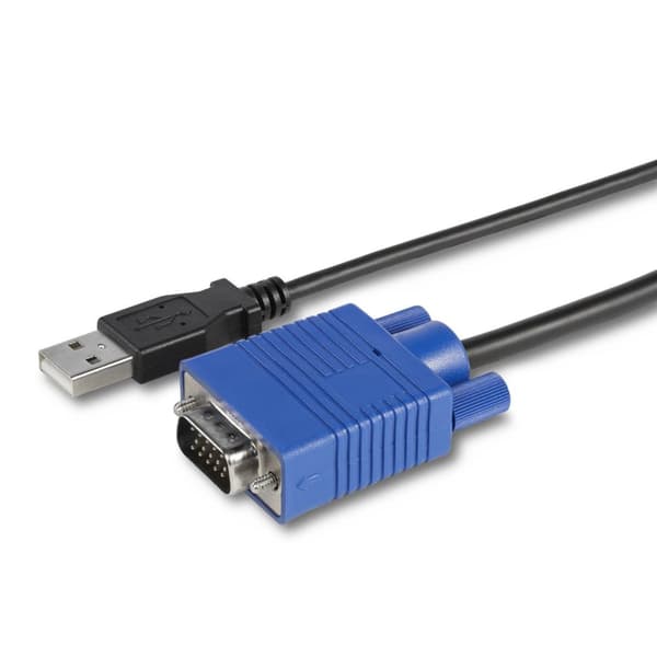 StarTech.com USB2.0 KVM-konsol - Crash Cart Adapter för mobil bärbar dator med dataöverföring - KVM-switch - USB - 1 x KVM-port(ar) - 1 lokal användar