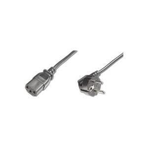 Digitus ASSMANN - Strömkabel - CEE 7/7 (SCHUKO) (M) - IEC 320 (W) - 5 m - Svart (AK 522)