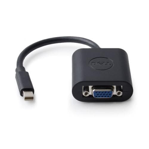 DELL - Mini Displayport till VGA-adapter - 1080P - 1920x1080 - Svart - P/N: 470-13630
