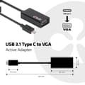 Miniatyrbild 3 av 4: Club 3D USB 3.1 Type C till VGA Active Adapter
