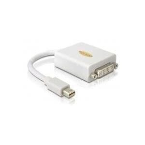 DeLOCK - DVI-adapter - Mini DisplayPort (M) - DVI-I (W) - 18 cm (DisplayPort 1.1a) (65129)
