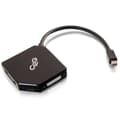 Miniatyrbild 3 av 4: C2G Mini DisplayPort till HDMI, VGA eller DVI Adapter Converter - Videoomvandlare - DVI, HDMI, VGA - DVI, HDMI, VGA - blackC2G