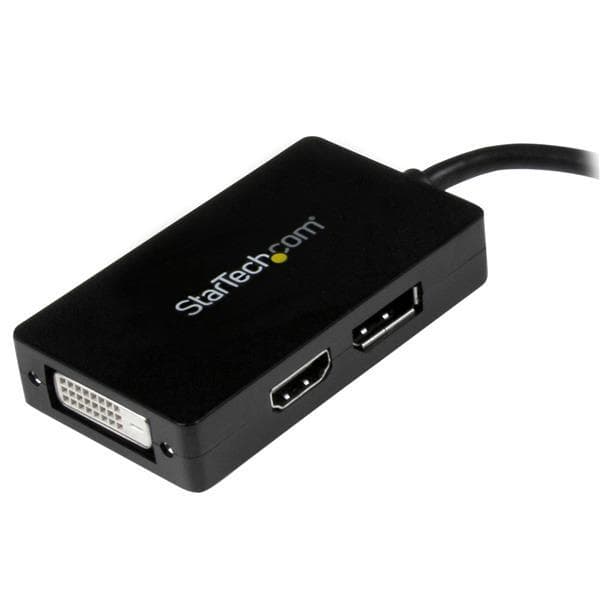 StarTech .com Mini DisplayPort til DisplayPort/ DVI/ HDMI-adapter med op til 2560x1600 / mini DP-stik/ DVI-D-stik til HDMI-stik - videoforbindelse - D