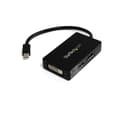 Miniatyrbillede 1 af 5: StarTech .com Mini DisplayPort til DisplayPort/ DVI/ HDMI-adapter med op til 2560x1600 / mini DP-stik/ DVI-D-stik til HDMI-stik - videoforbindelse - D