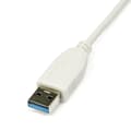 Miniatyrbild 4 av 5: StarTech.com USB3.0 till Gigabit Ethernet Lan-adapter - nätverksadapter - SuperSpeed USB3.0 - Gigabit Ethernet - vit (USB31000SW)
