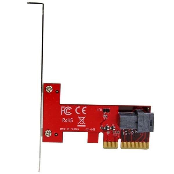 StarTech x4 PCI Express til SFF-8643 Adapter til PCIe NVMe U.2 SSD - Interfaceadapter - U.2 (U.2) - Udvidelsesslot til U.2 (Ekspansionsslot til U.2) -
