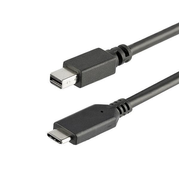 StarTech.com 1 m USB-C - Mini DisplayPort -kaapeli - USB C - mDP -kaapeli - 4K 60 Hz - Musta - Ulkoinen videosovitin - STM32F072CBU6 - USB-C - Mini Di