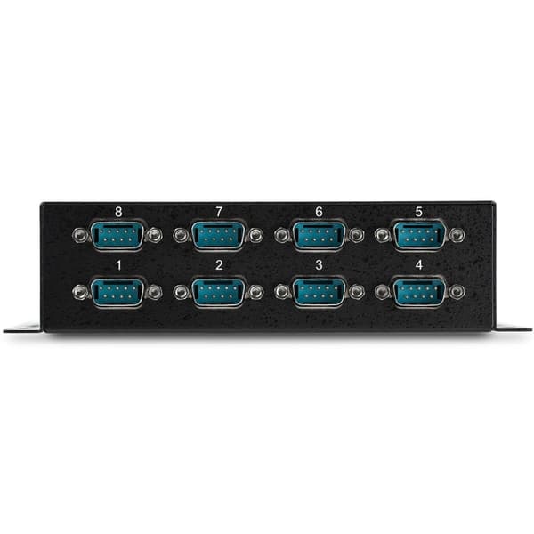 StarTech.com 8-portars USB till DB9 RS232 seriell adapternav - Seriell adapter - USB2.0 - RS-232 - 8 portar - Svart (ICUSB2328I)