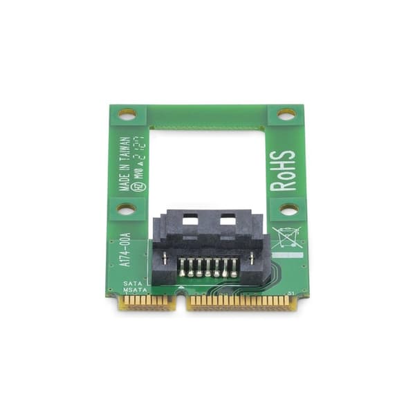 StarTech.com mSATA-SATA-kiintolevy-/SSD-sovitin - Mini-sarja-ATA-SATA-muunnin - Kiintolevysovitin/-muunnin