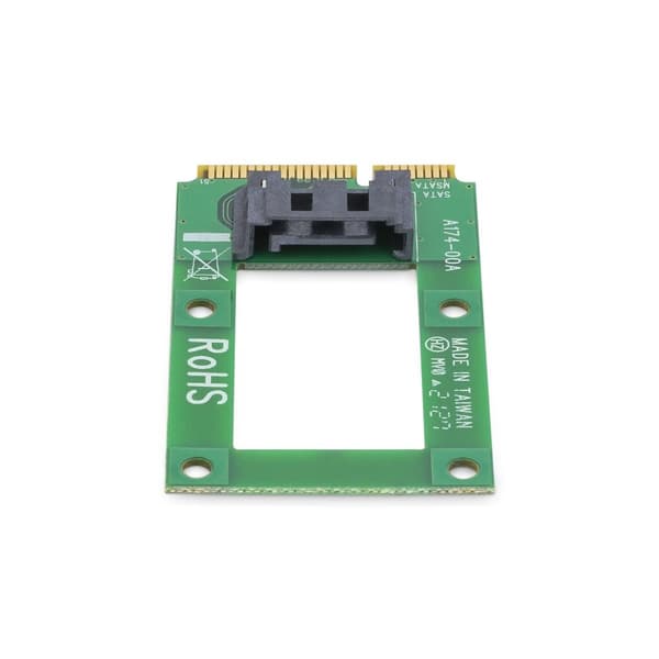 StarTech.com mSATA-SATA-kiintolevy-/SSD-sovitin - Mini-sarja-ATA-SATA-muunnin - Kiintolevysovitin/-muunnin