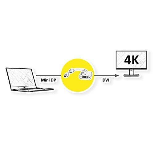 ROLINE ADP.Cable MiniDP DVI ST BU v1.2