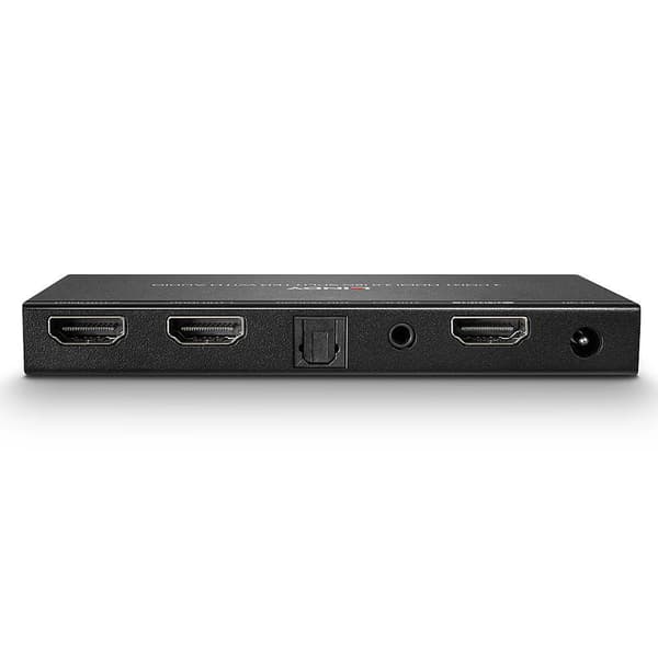 Lindy HDMI 2.0 18G Splitter med ljud - Video/Audio Splitter - 2 x HDMI - Desktop (38230)