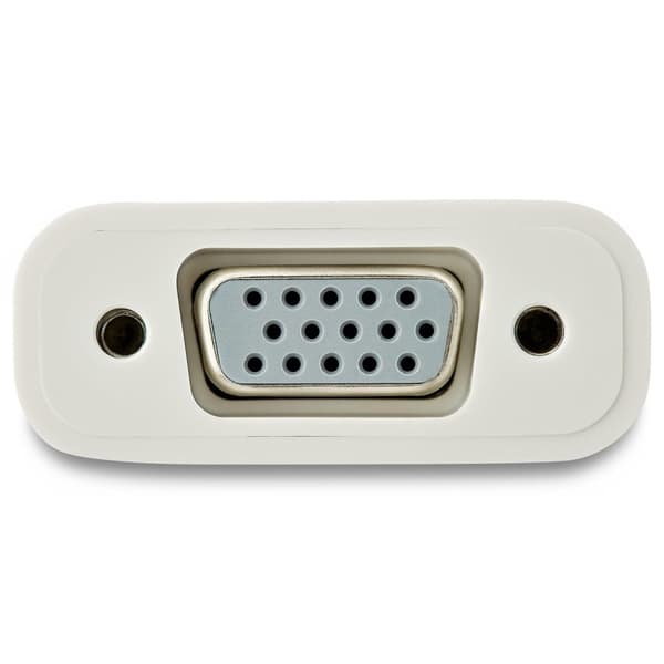StarTech.com USB-C till VGA-adapter - USB Typ-C till VGA-videokonverterare - Vit