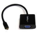 Miniatyrbild 1 av 5: StarTech.com Micro HDMI till VGA Adapter Converter för surfplattor/smartphones/ Ultrabook -Micro HD hane till VGA hona - 1920x1200