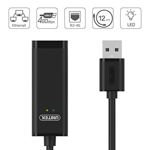 UNITEK ADAPTER USB ETHERNET 10 / 100MBPS Y-1468