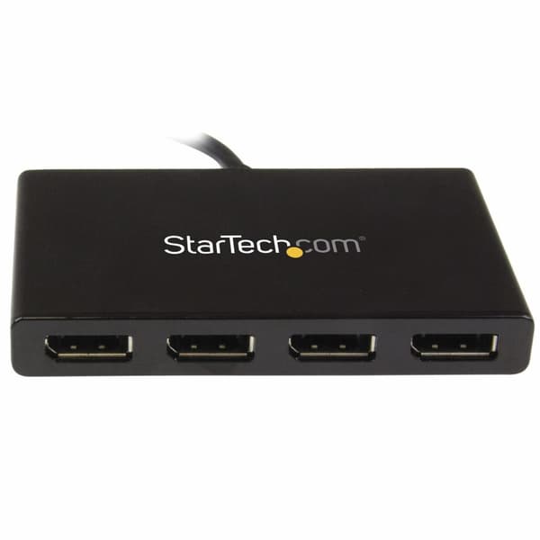 StarTech.com MST Hub Mini DisplayPort till 4x DisplayPort - mDP 1.2 till DP - Video Splitter - 4 x DisplayPort - Desktop (MSTMDP124DP)