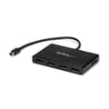 Miniatyrbild 1 av 8: StarTech.com MST Hub Mini DisplayPort till 4x DisplayPort - mDP 1.2 till DP - Video Splitter - 4 x DisplayPort - Desktop (MSTMDP124DP)