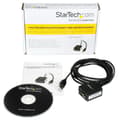 Miniatyrbillede 4 af 4: StarTech.com 1 port FTDI USB til RS232 adapterkabel optisk isoleret - Seriel adapter - USB - RS-232 - Sort (ICUSB2321FIS)