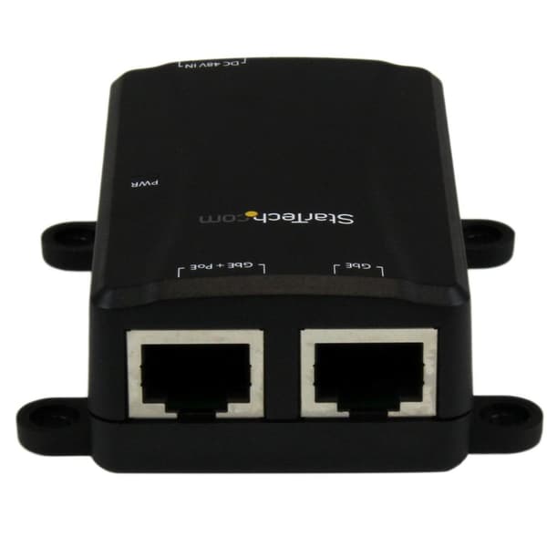 StarTech 1-Port Gigabit Midspan - PoE+ Injector - 802.3at och 802.3af