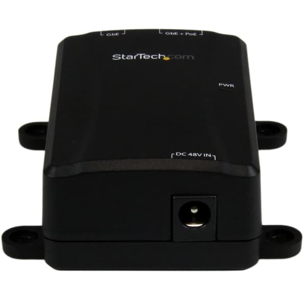 StarTech 1-Port Gigabit Midspan - PoE+ Injector - 802.3at och 802.3af