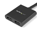 Miniatyrbild 3 av 7: StarTech Mini DisplayPort till DisplayPort Multi-Monitor Splitter - 2 Port MST Hub
