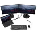 Miniatyrbild 5 av 7: StarTech Mini DisplayPort till DisplayPort Multi-Monitor Splitter - 2 Port MST Hub