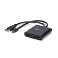 Miniatyrbild 1 av 7: StarTech Mini DisplayPort till DisplayPort Multi-Monitor Splitter - 2 Port MST Hub