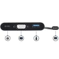 Miniatyrbillede 4 af 7: StarTech.com USB-C til VGA multifunktionsadapter med strømforsyning og USB-A-port