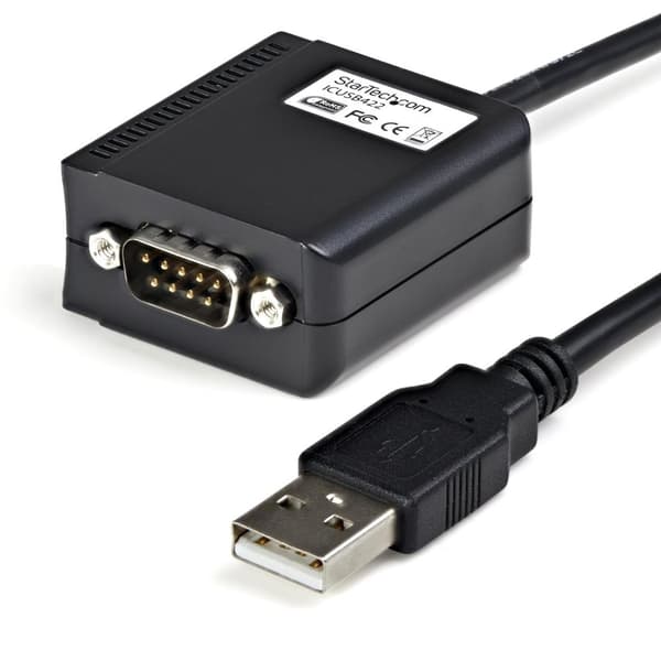 StarTech.com USB2.0 till seriell adapterkabel (COM) - USB till RS422/485-omvandlare 1,80 m - Seriell adapter - USB - RS-422/485 (ICUSB422)