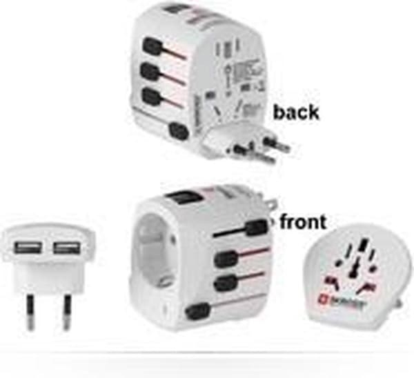Microconnect opladere til mobile enheder PETRAVEL12 Hvid