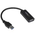 Miniatyrbillede 1 af 5: StarTech.com USB3.0 til VGA Adapter / Konverter - 1920x1200 - Ekstern videoadapter - 512MB DDR2 - SuperSpeed USB3.0 - D-Sub - Sort (USB32VGAV)