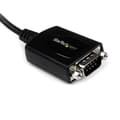 Miniatyrbillede 2 af 4: StarTech.com USB2.0 til seriel adapter - USB til RS232 / DB9 konverter (COM) - Seriel adapter - USB - RS-232 - Sort (ICUSB2321X)