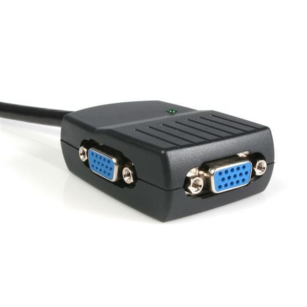 StarTech.com 2-portars VGA-videodelare - Bildskärmskabel - 1 x VGA (hane) 2 x VGA (hona) - Videodelare - 2 x VGA - Desktop (ST122LE)