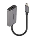 Miniatyrbillede 1 af 5: Lindy - Videoadapter - USB-C han til HDMI hun - Grå - 8K Support