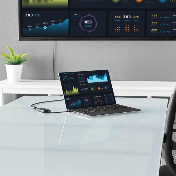 USB-C till VGA-adapterkabel svart