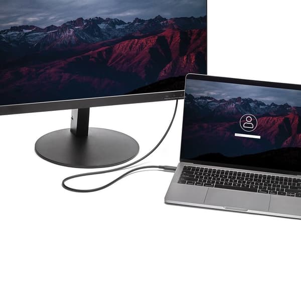 StarTech.com 6ft USB-C til Mini DisplayPort-kabel 4K 60Hz Sort