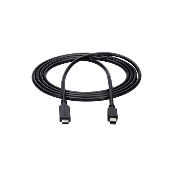 StarTech.com 6ft USB-C til Mini DisplayPort-kabel 4K 60Hz Sort